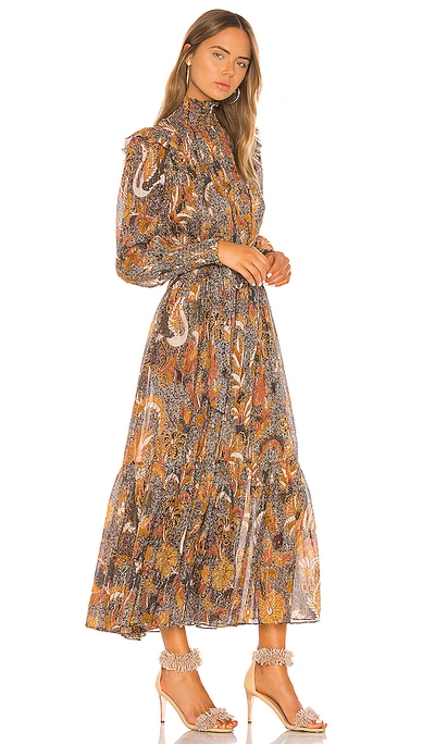 Shop Ulla Johnson Constantine Dress In Amber
