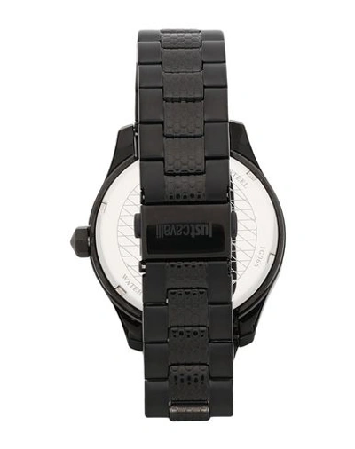 Shop Just Cavalli Wrist Watch In Black