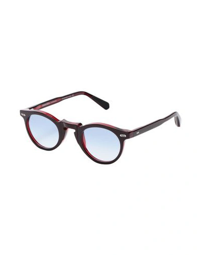Shop Movitra Sunglasses In Brick Red