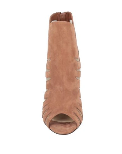 Shop Paul Andrew Ankle Boots In Pale Pink