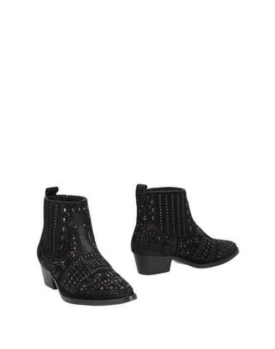 Shop Bibi Lou Ankle Boots In Black