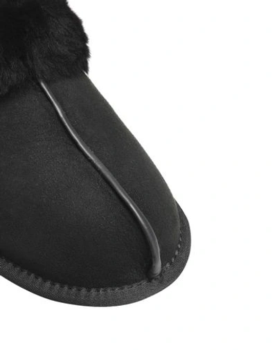 Shop Australia Luxe Collective Slippers In Black