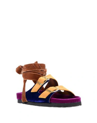 Shop Gia Couture Sandals In Blue