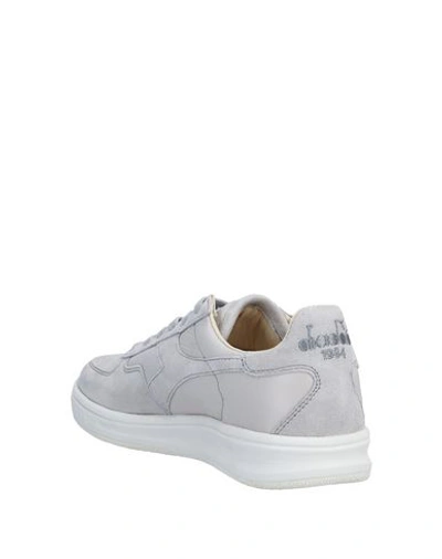 Shop Diadora Heritage B. Elite W Ita Woman Sneakers Grey Size 7 Soft Leather, Textile Fibers