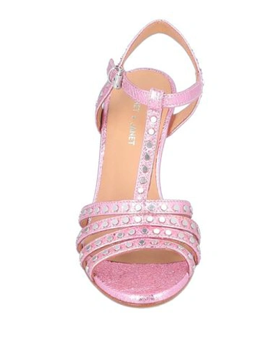 Shop Janet & Janet Sandals In Pink