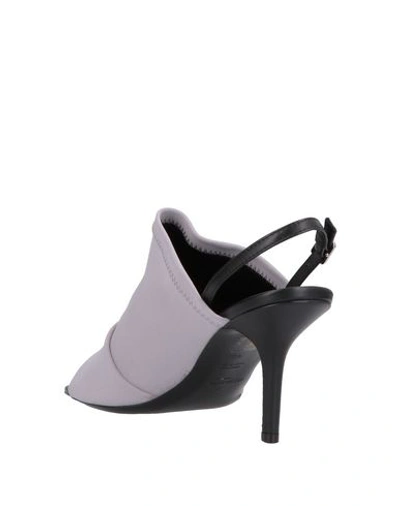 Shop Angela Chiara Venezia Sandals In Light Grey