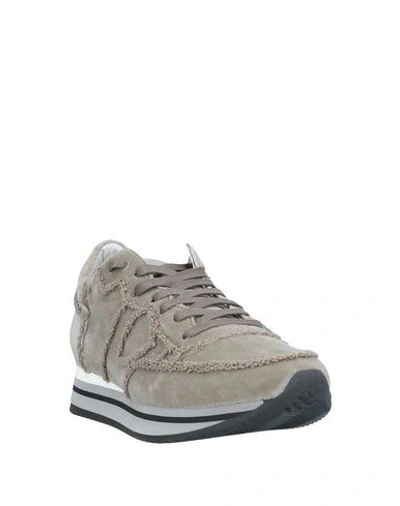 Philippe Model Sneakers In Grey