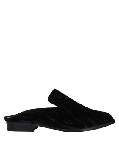 Shop Robert Clergerie Mules And Clogs In Black