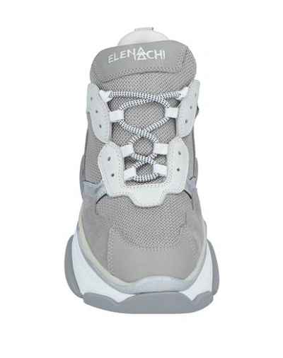 Shop Elena Iachi Sneakers In Light Grey