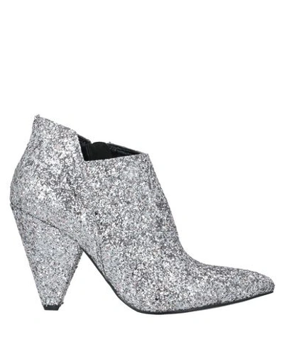 Liu •jo Ankle Boots In Silver