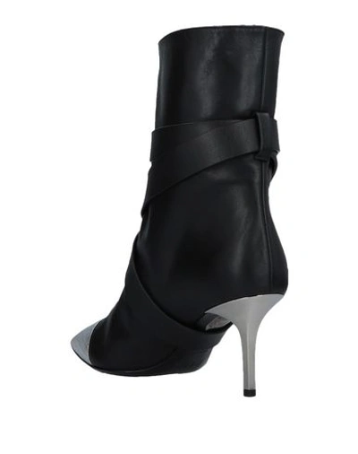 Shop Msgm Ankle Boot In Black