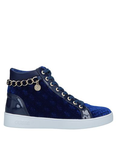 guess blue sneakers