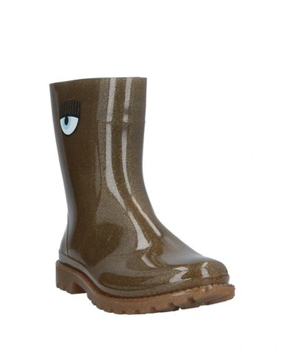 Shop Chiara Ferragni Ankle Boot In Bronze