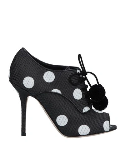 Shop Dolce & Gabbana Lace-up Shoes In Black