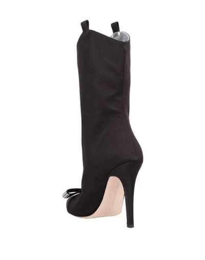 Shop Alessandra Rich Ankle Boots In Black