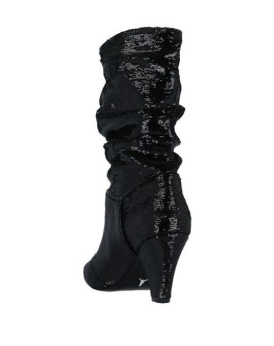 Shop Windsor Smith Woman Ankle Boots Black Size 7 Textile Fibers