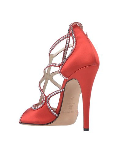 Shop Brian Atwood Pump In Red