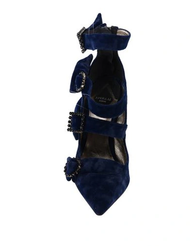 Shop Aperlai Pump In Dark Blue