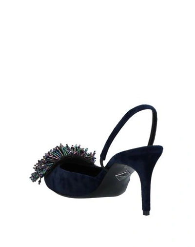 Shop Aperlai Pump In Dark Blue