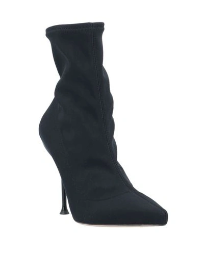 Shop Sergio Rossi Ankle Boots In Black