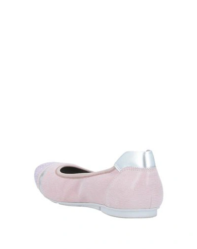 Hogan Ballet Flats In Pink
