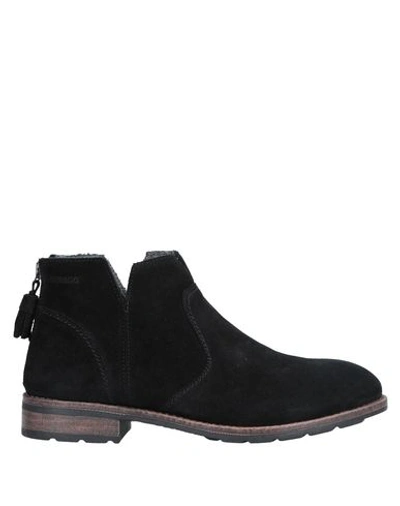 Shop Sebago Ankle Boots In Black