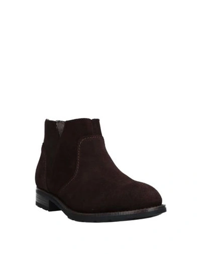 Shop Sebago Ankle Boots In Cocoa