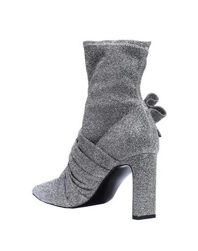 Shop Sigerson Morrison Ankle Boot In Silver