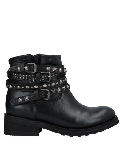 Shop Ash Ankle Boot In Black