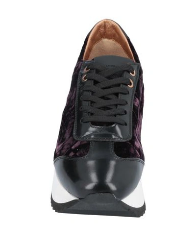 Shop Alexander Smith Sneakers In Deep Purple