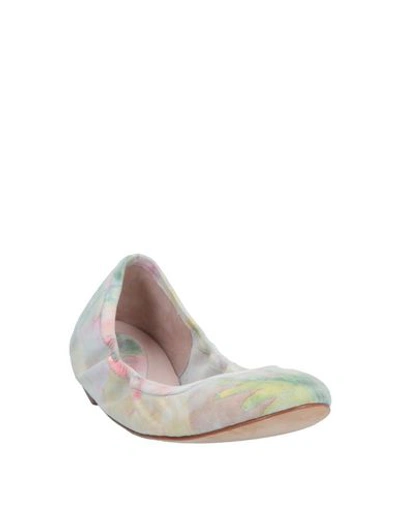 Shop Bloch Ballet Flats In Light Grey