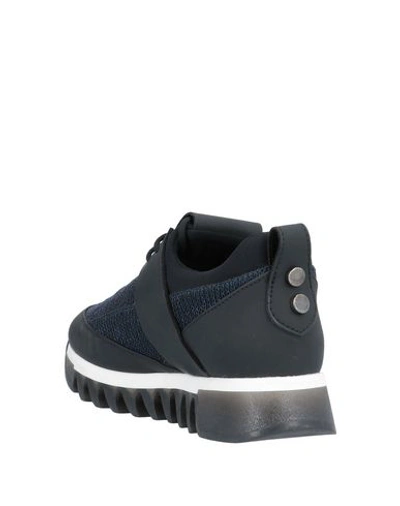 Shop Alexander Smith Sneakers In Dark Blue