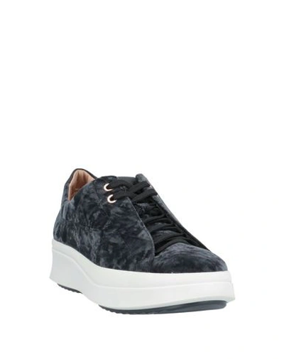 Shop Alexander Smith Sneakers In Steel Grey