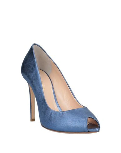 Shop Aldo Castagna Pump In Blue