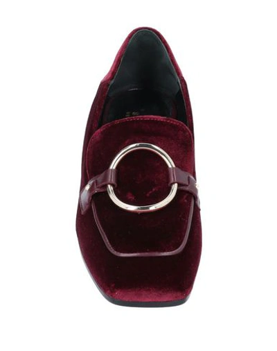 Shop Space Style Concept Loafers In Maroon