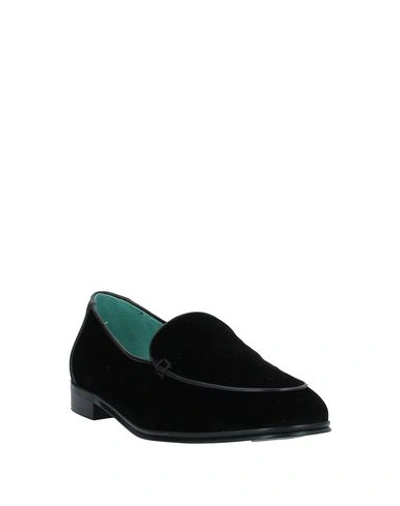Shop Alberto Guardiani Woman Loafers Black Size 7 Textile Fibers
