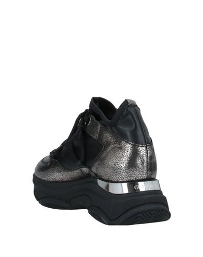 Shop Alberto Guardiani Sneakers In Black