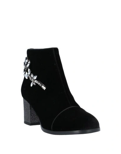 Shop Alberto Gozzi Ankle Boot In Black