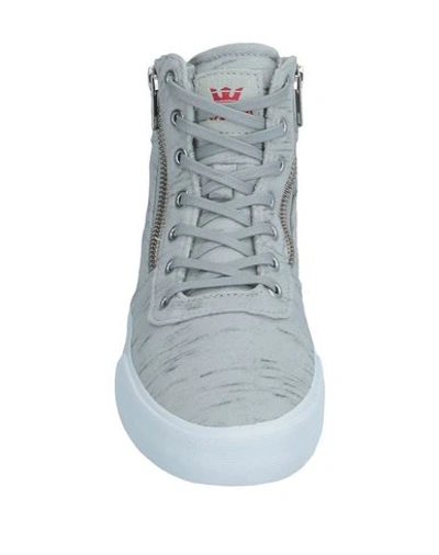 Shop Supra Sneakers In Light Grey