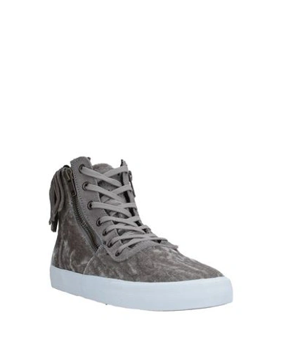 Shop Supra Sneakers In Grey