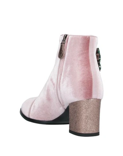 Shop Alberto Gozzi Ankle Boot In Pastel Pink
