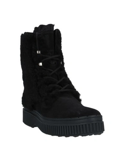 Tod's Ankle Boots In Black