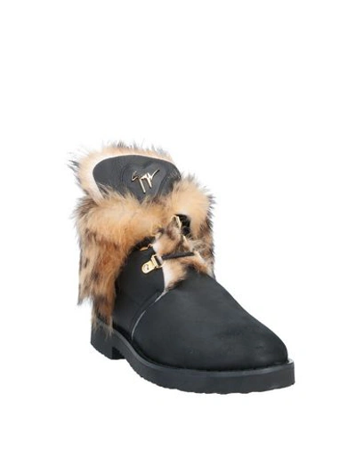 Giuseppe Zanotti Ankle Boot In Black
