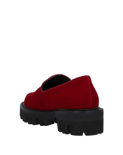 Shop Ballin Loafers In Red