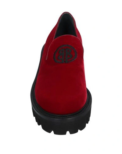 Shop Ballin Loafers In Red