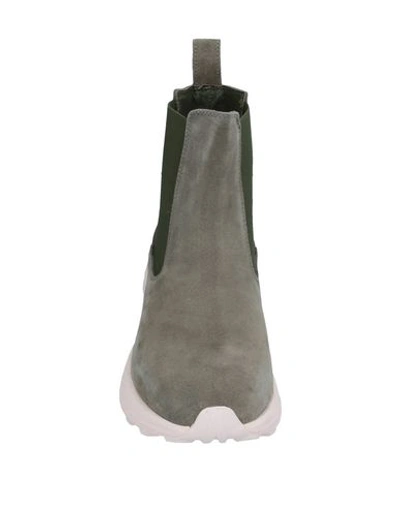 Shop Diemme Ankle Boots In Military Green