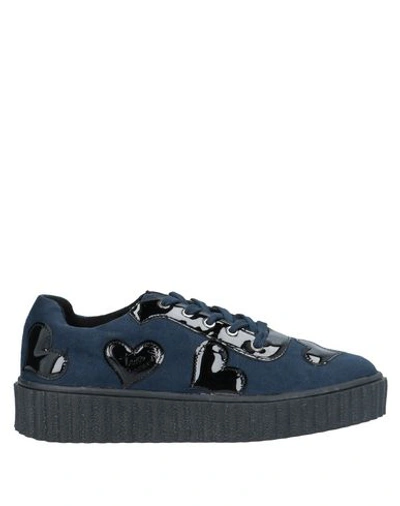 Shop Braccialini Sneakers In Dark Blue