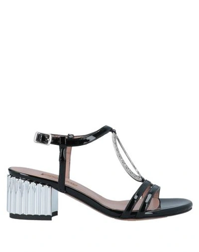 Shop Albano Sandals In Black