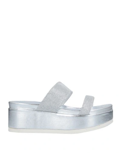 Shop Baldan Sandals In Silver