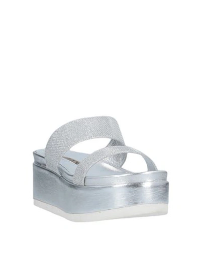 Shop Baldan Sandals In Silver